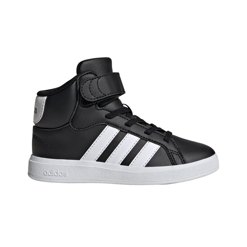 adidas zapatilla moda niño GRAND COURT MID K lateral exterior