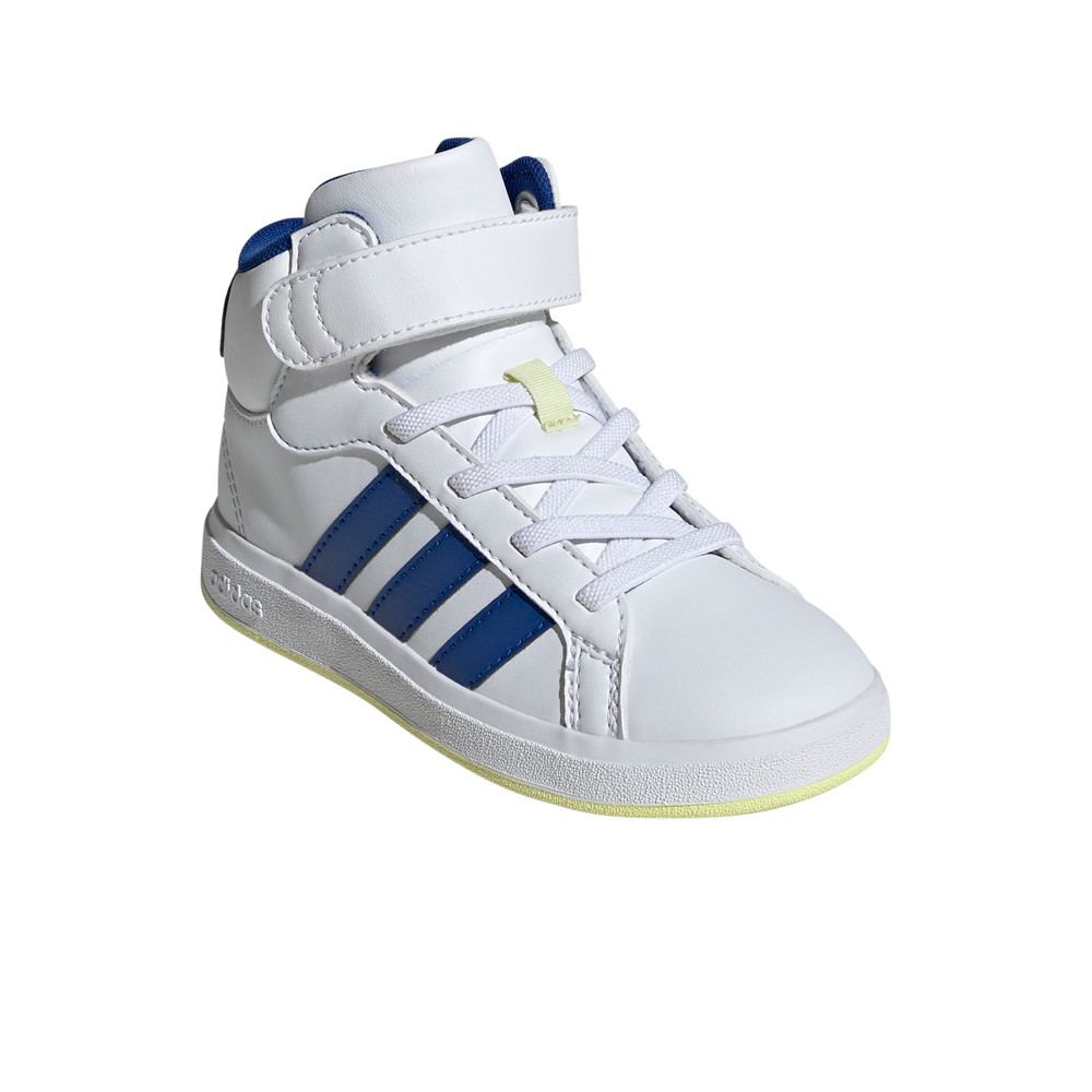 adidas zapatilla moda niño GRAND COURT MID K lateral interior