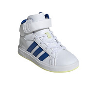 adidas zapatilla moda niño GRAND COURT MID K lateral interior