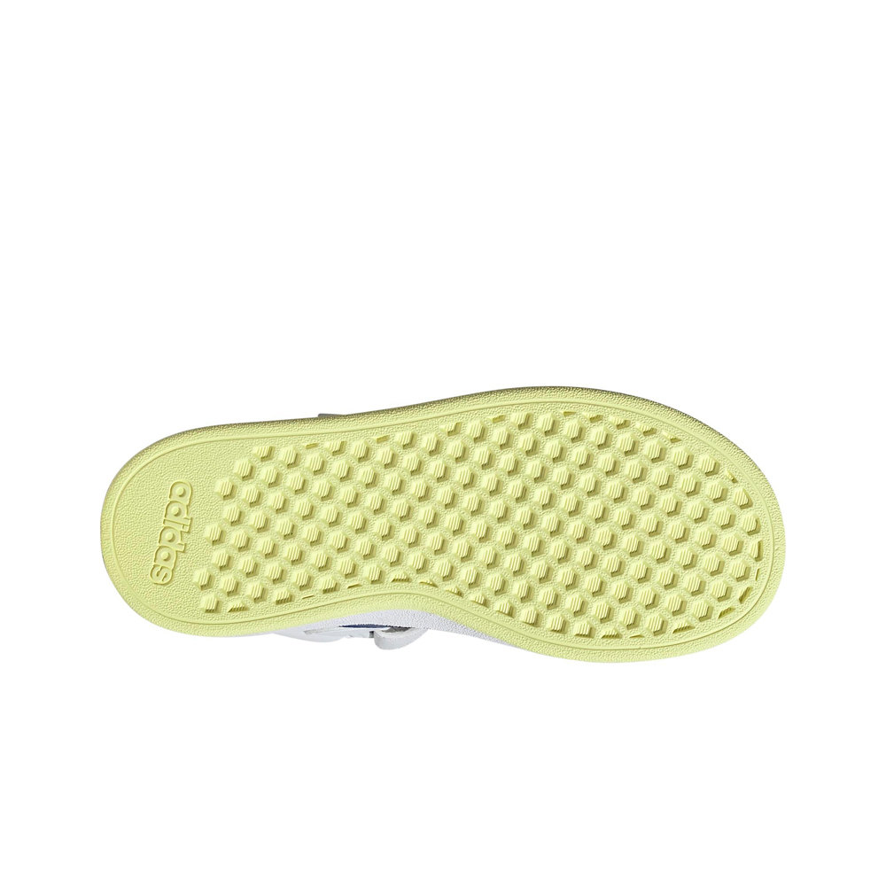 adidas zapatilla moda niño GRAND COURT MID K vista superior