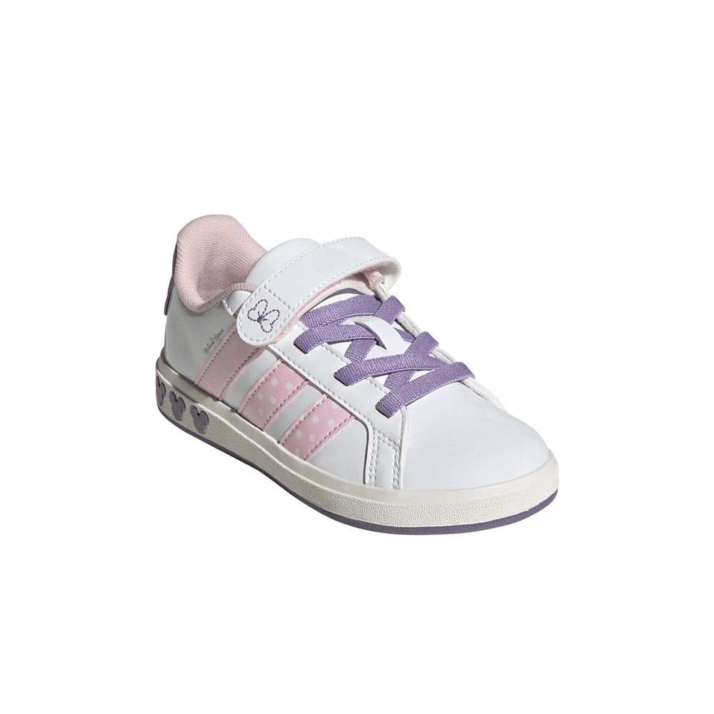 adidas zapatilla moda niño GRAND COURT MINNIE EL K lateral interior