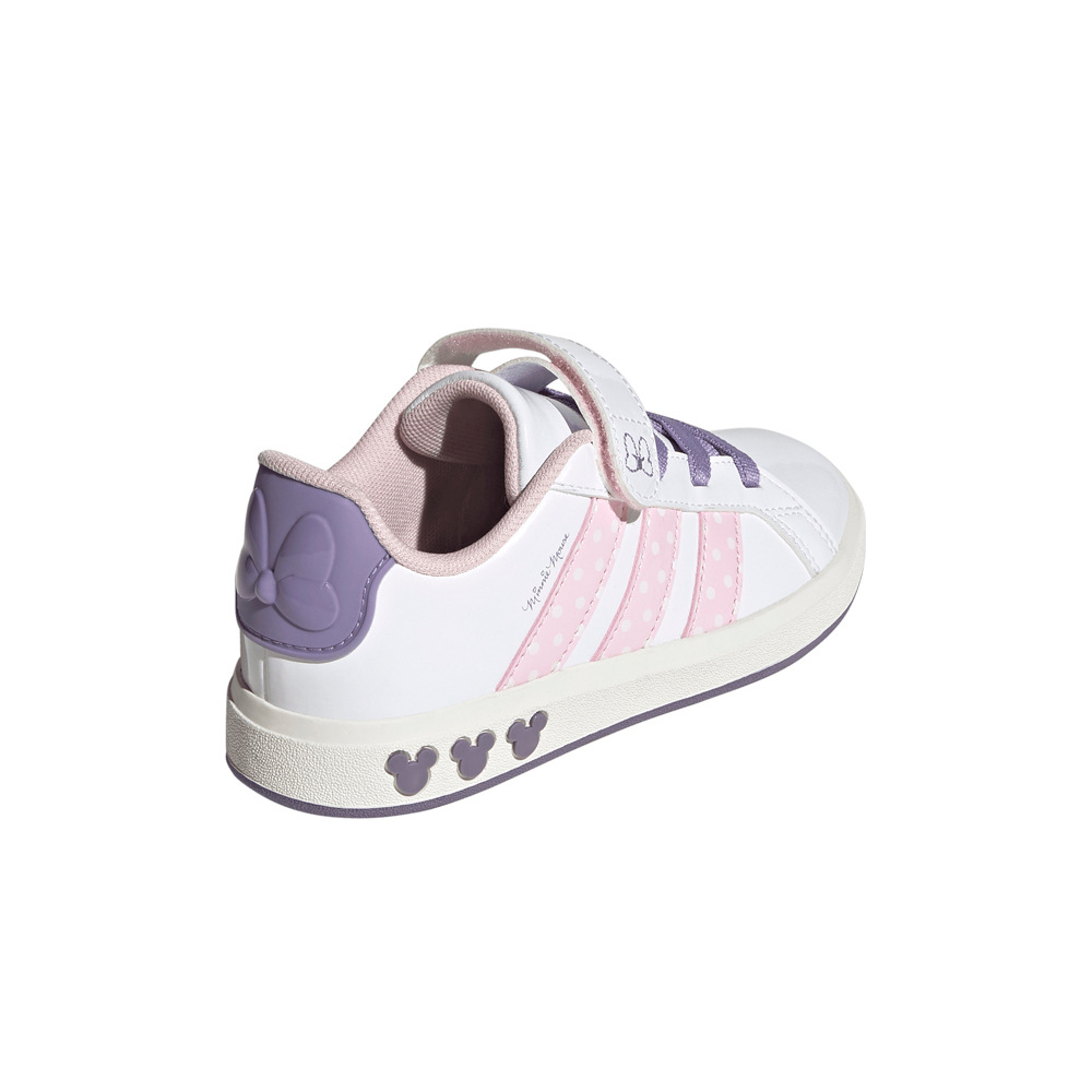 adidas zapatilla moda niño GRAND COURT MINNIE EL K vista trasera
