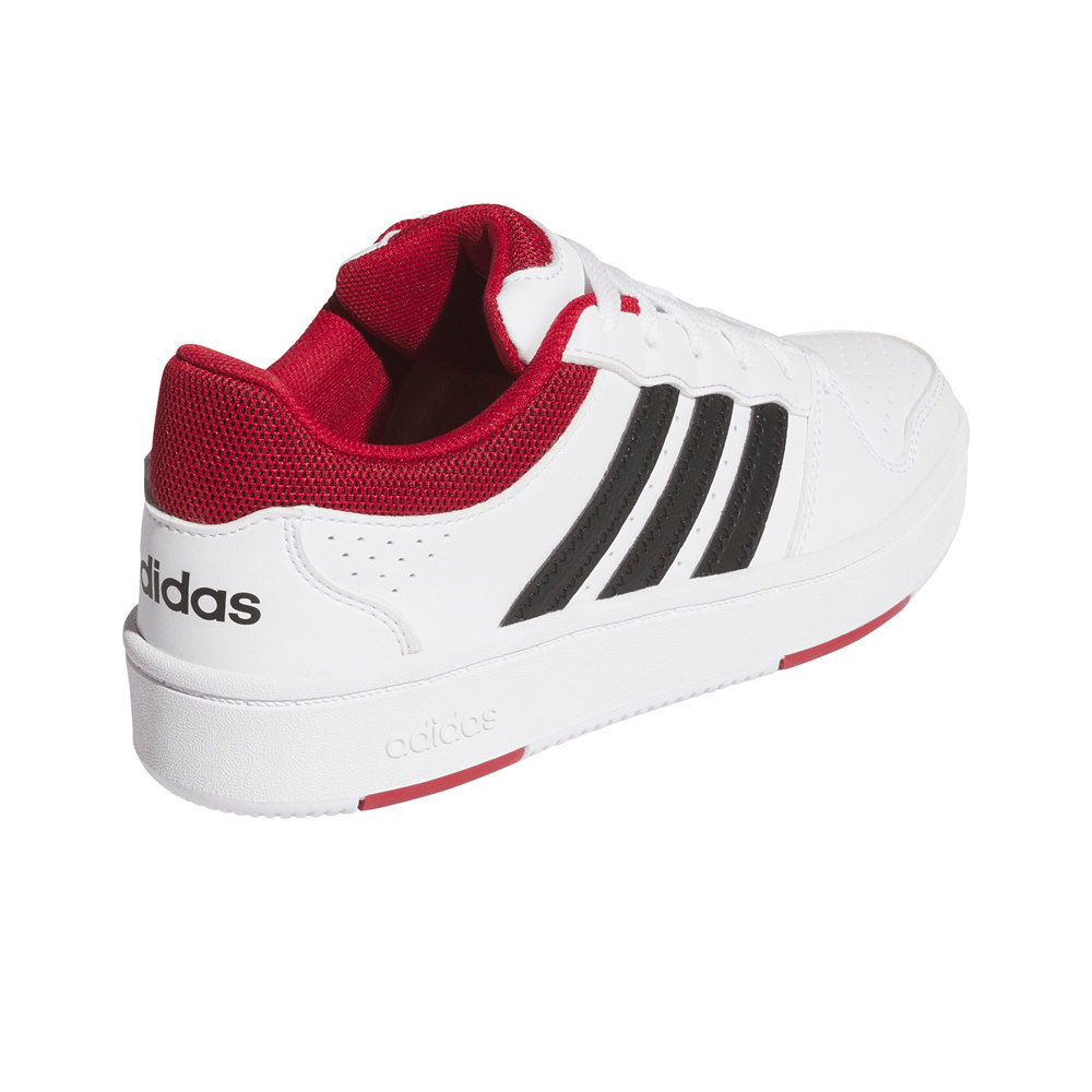 adidas zapatilla moda niño HOOPS CLASSIC J vista trasera