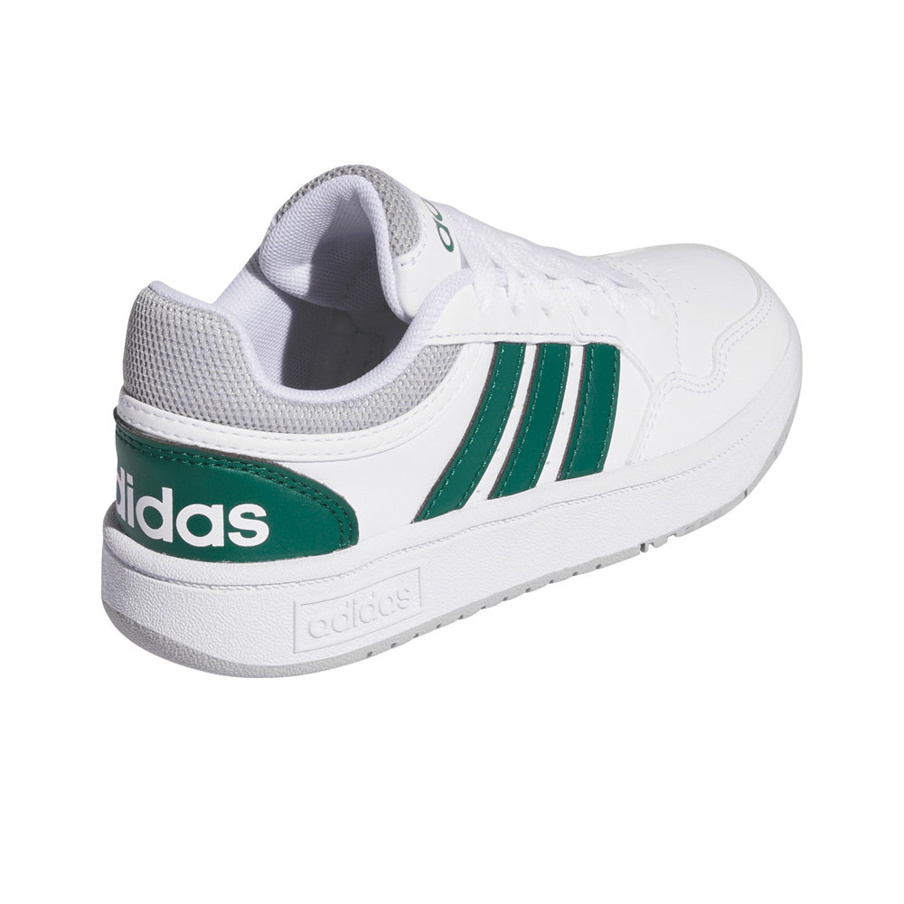 adidas zapatilla moda niño Hoops vista trasera