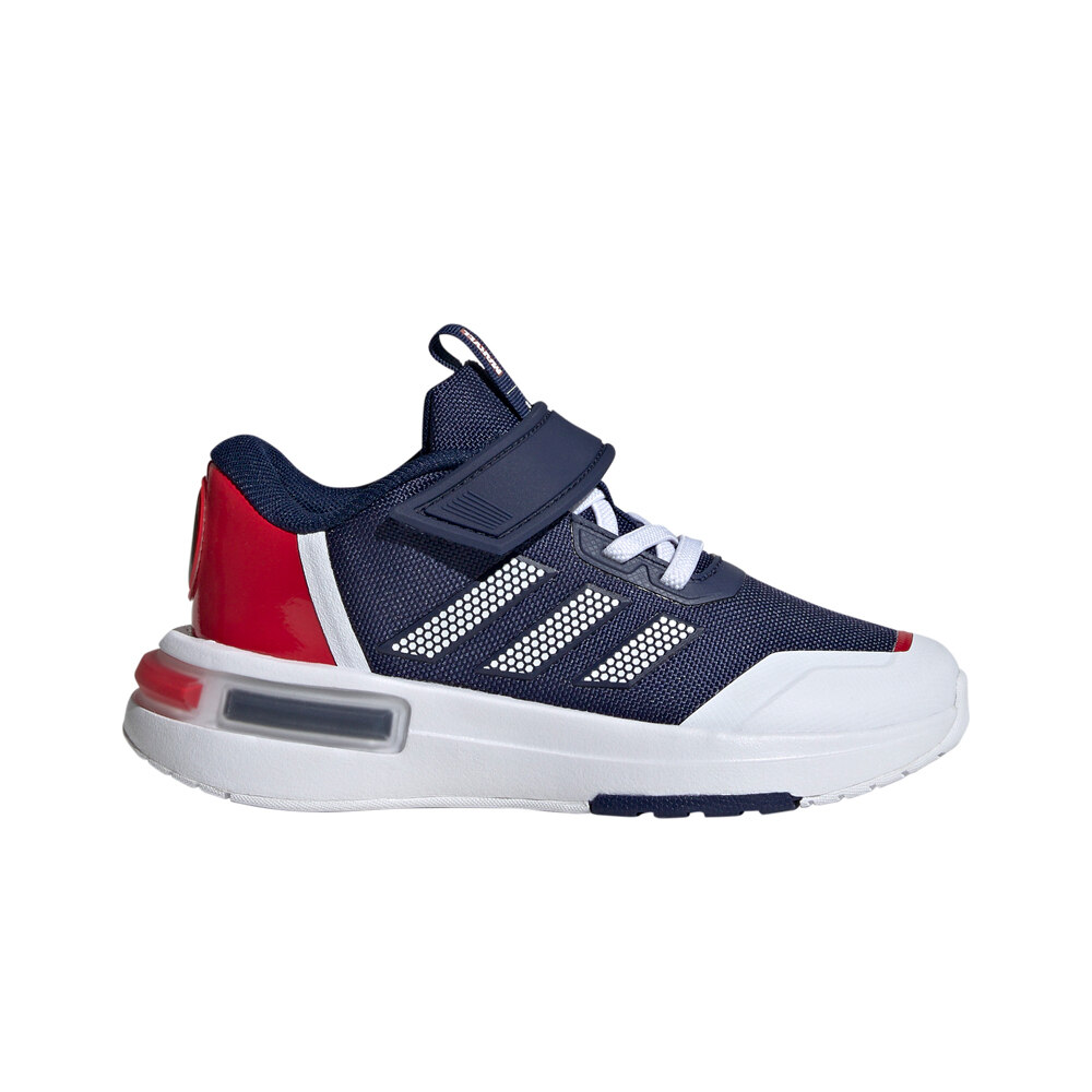 adidas zapatilla moda niño MARVEL CAP Racer EL K lateral exterior