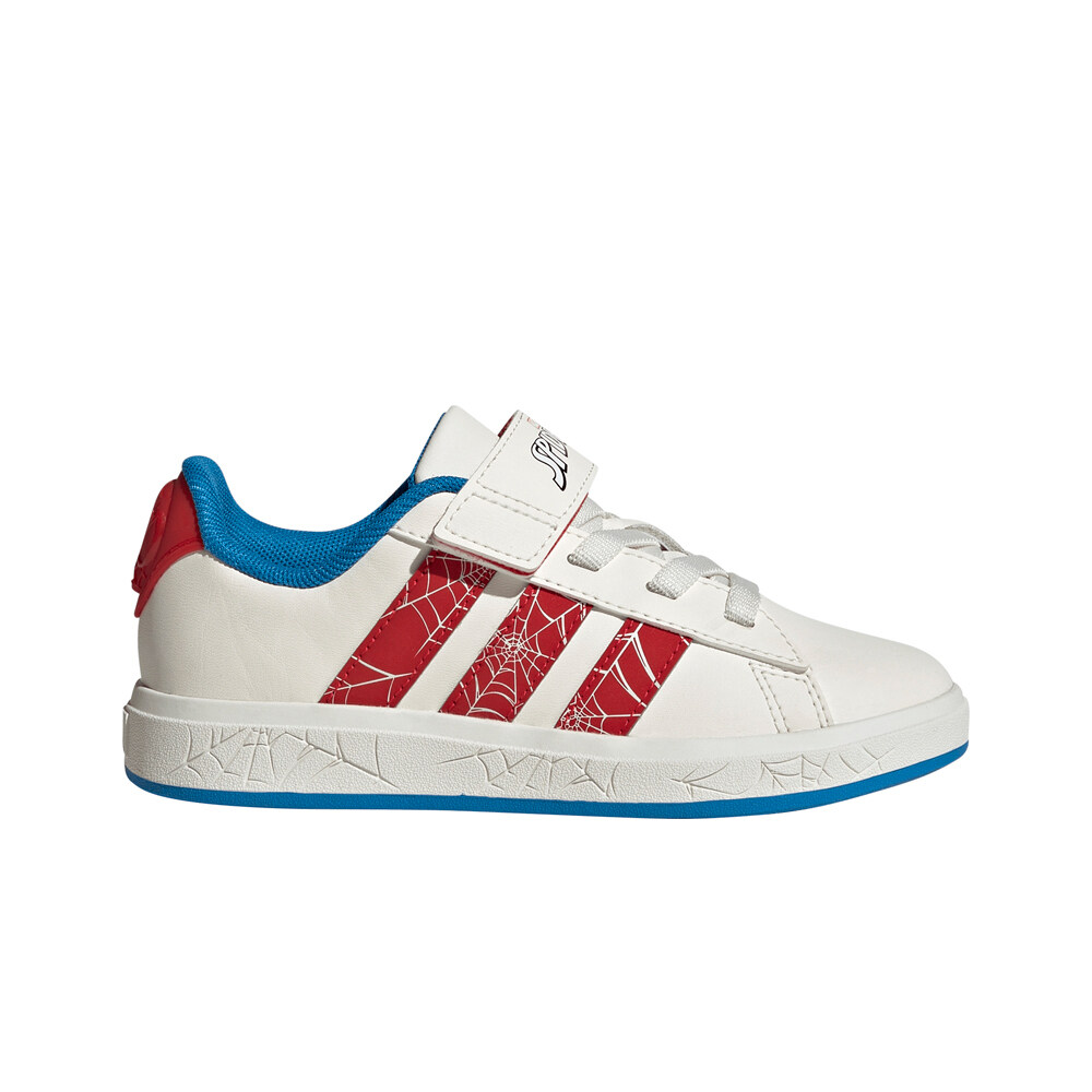 adidas zapatilla moda niño MARVEL SPIDER-MAN GRAND COURT lateral exterior
