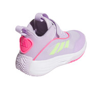 adidas zapatilla moda niño OWNTHEGAME 3.0 vista trasera