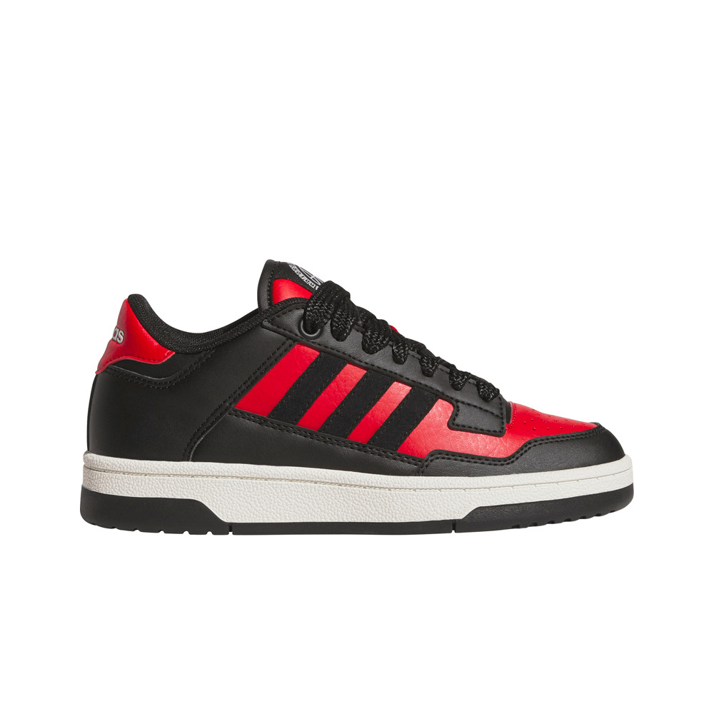 adidas zapatilla moda niño RAPID COURT LOW lateral exterior