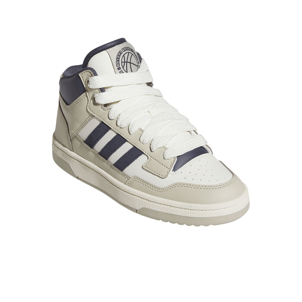 adidas zapatilla moda niño RAPID COURT MID lateral interior