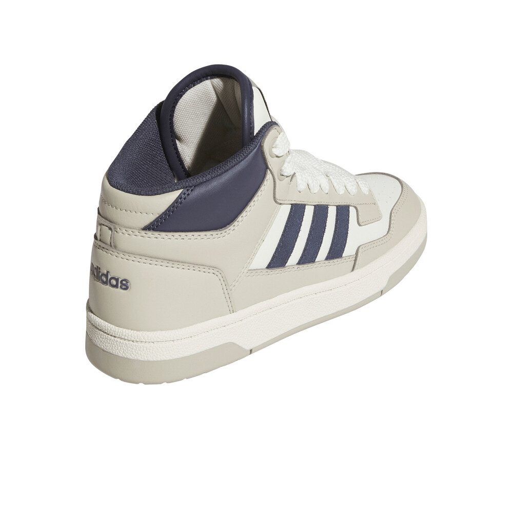 adidas zapatilla moda niño RAPID COURT MID vista trasera