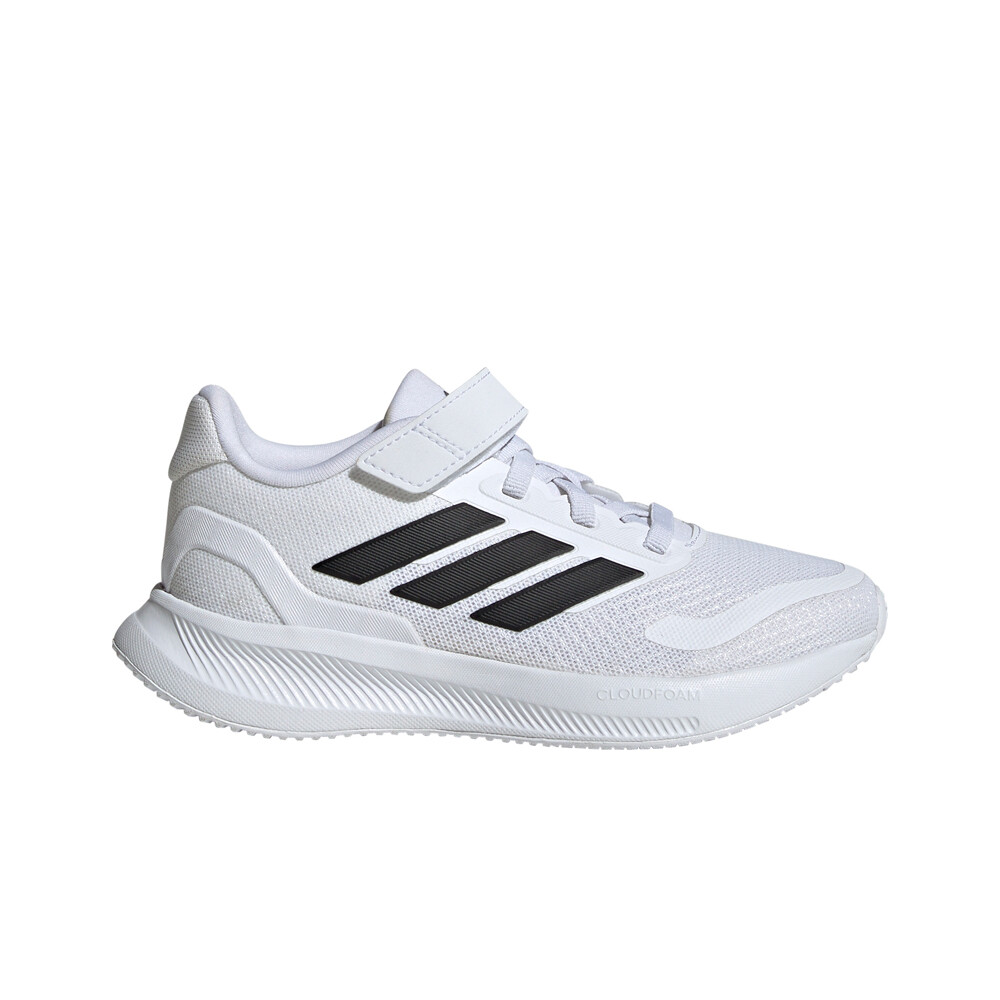 adidas zapatilla moda niño RUNFALCON 5 EL C lateral exterior