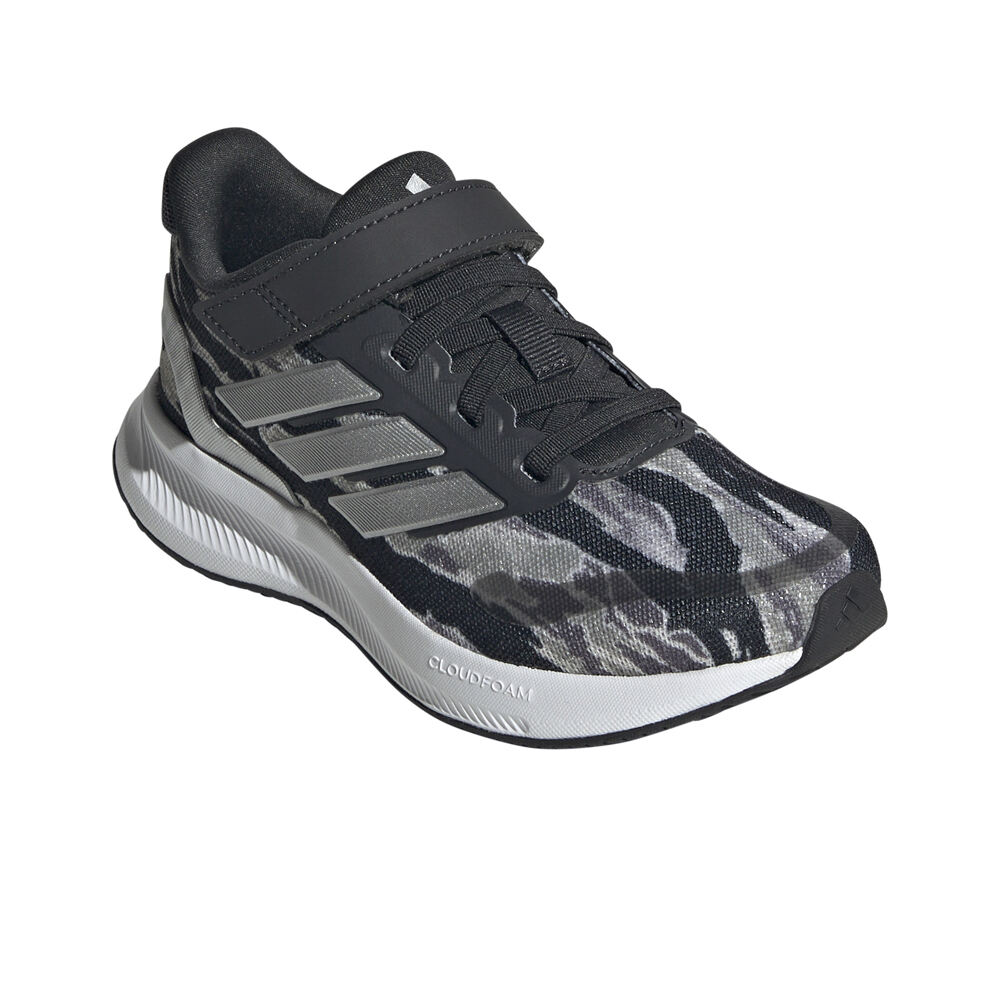 adidas zapatilla moda niño RUNFALCON 5 EL C lateral interior