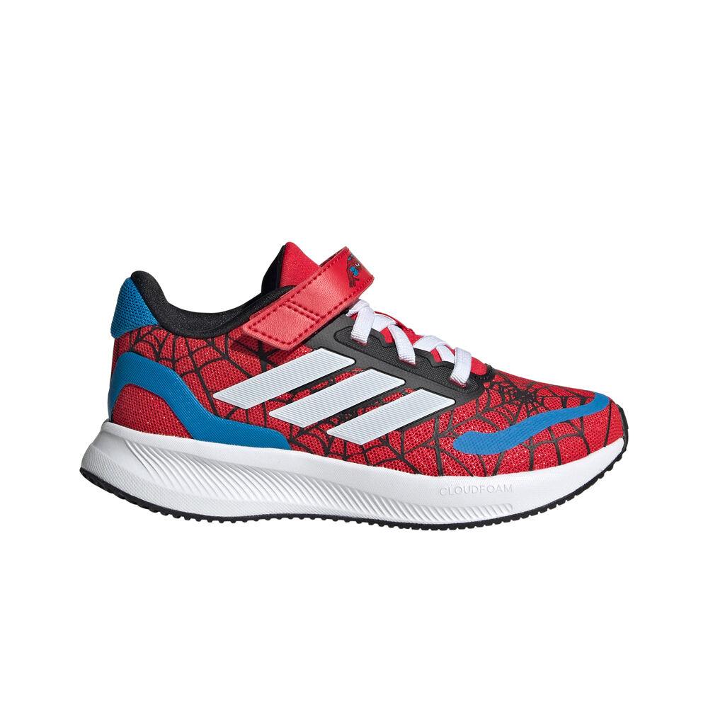 adidas zapatilla moda niño RUNFALCON SPIDER-MAN EL C lateral exterior