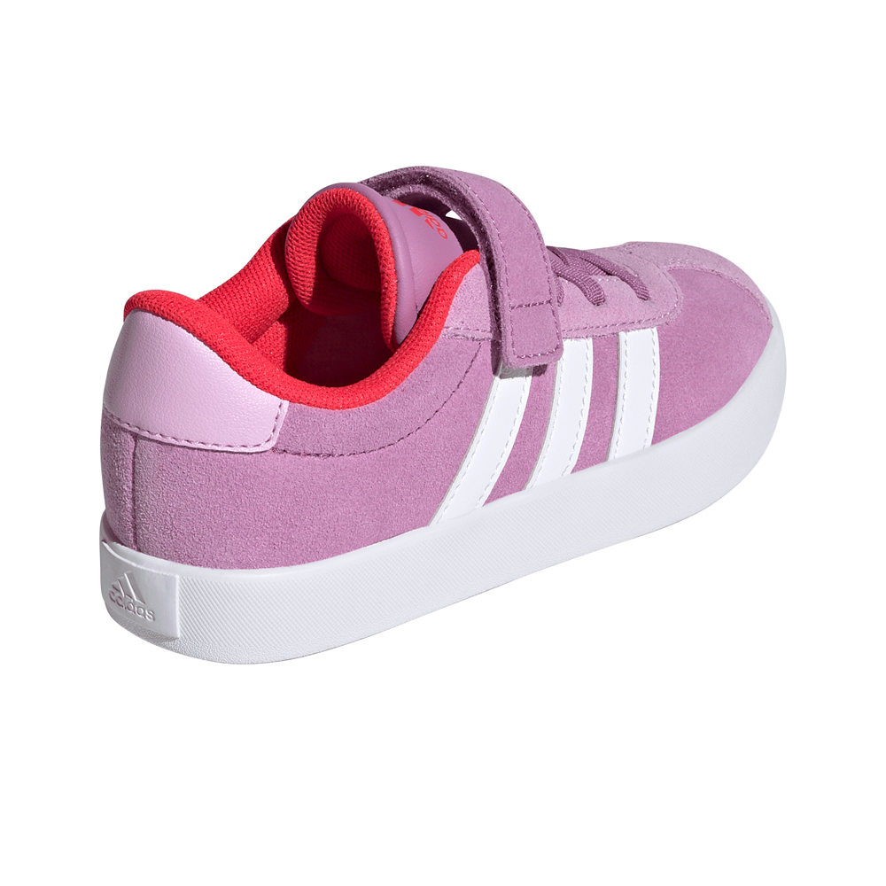 adidas zapatilla moda niño VL COURT 3.0 EL C vista trasera