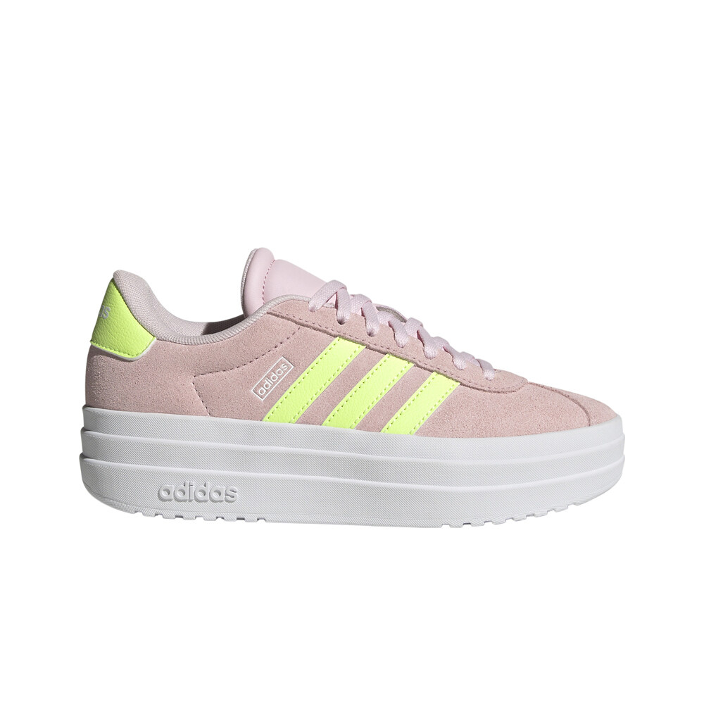 adidas zapatilla moda niño VL COURT BOLD J lateral exterior