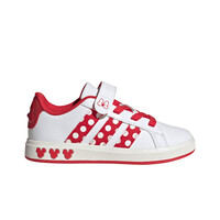 adidas zapatilla moda niño ZAPATILLA DISNEY MINNIE GRAND COURT lateral exterior