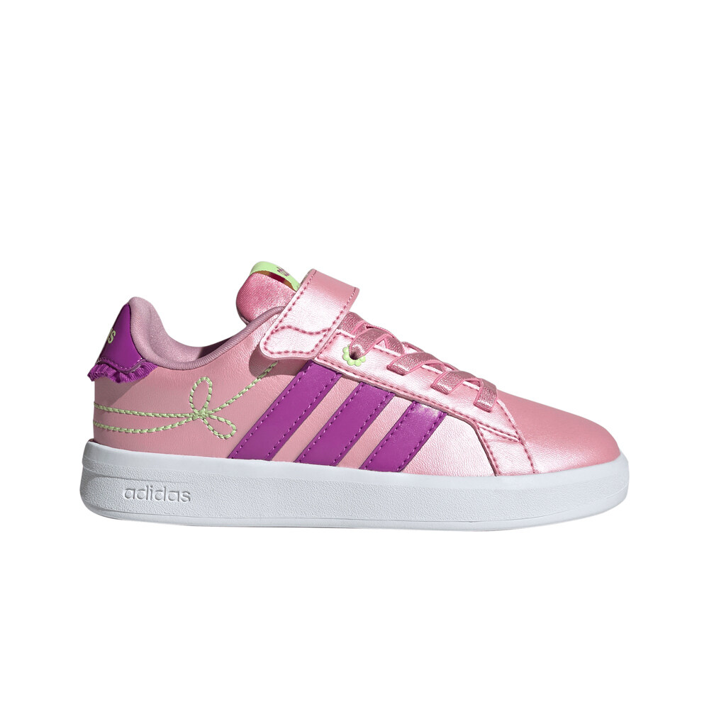 adidas zapatilla moda niño ZAPATILLA GRAND COURT 3.0 lateral exterior