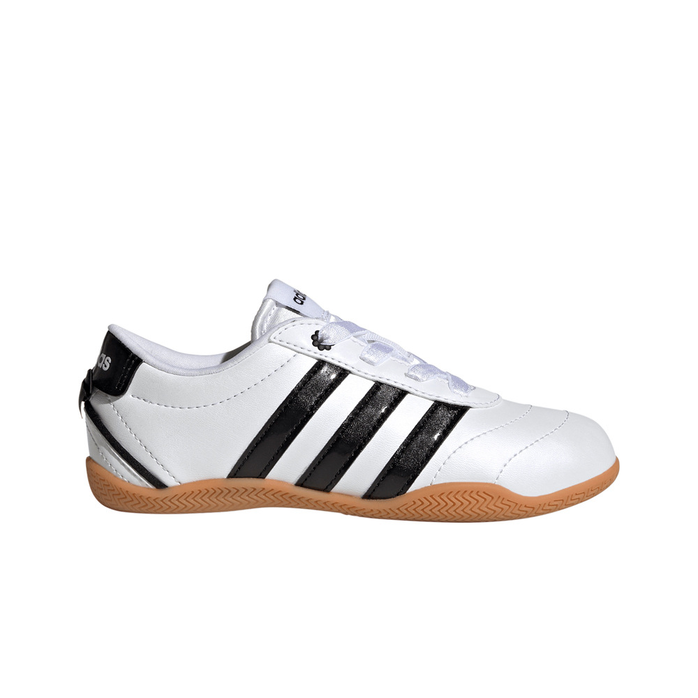 adidas zapatilla moda niño ZAPATILLA GRAND COURT LO lateral exterior