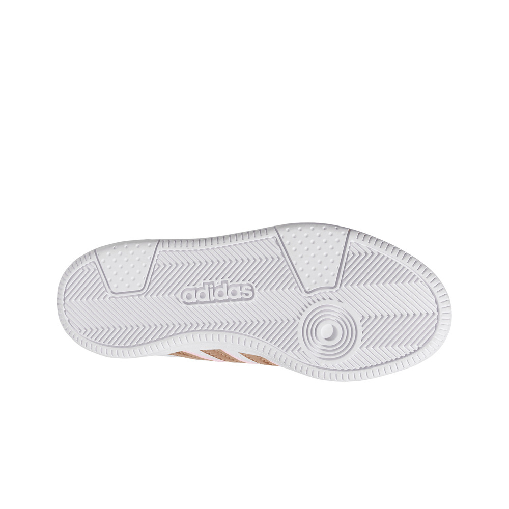adidas zapatilla moda niño Zapatilla Hoops Classic J vista superior