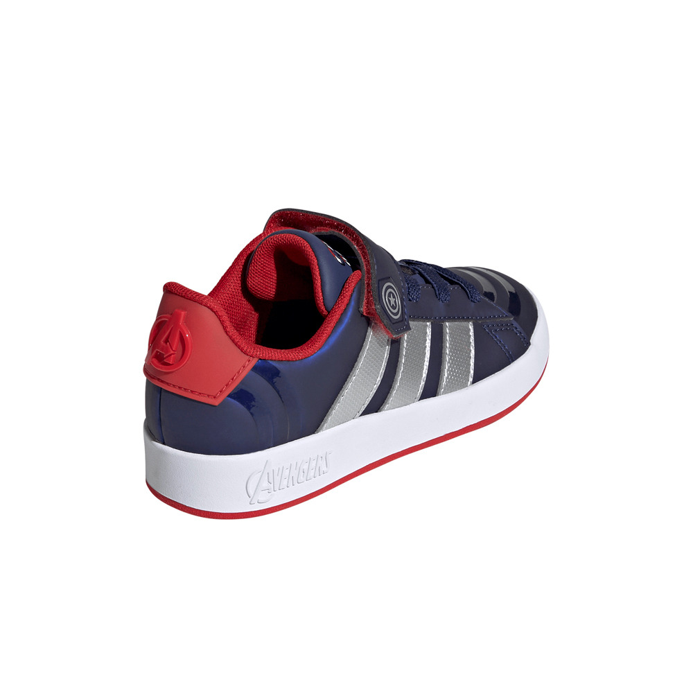 adidas zapatilla moda niño ZAPATILLA MARVEL AVENGERS GRAND COURT vista trasera