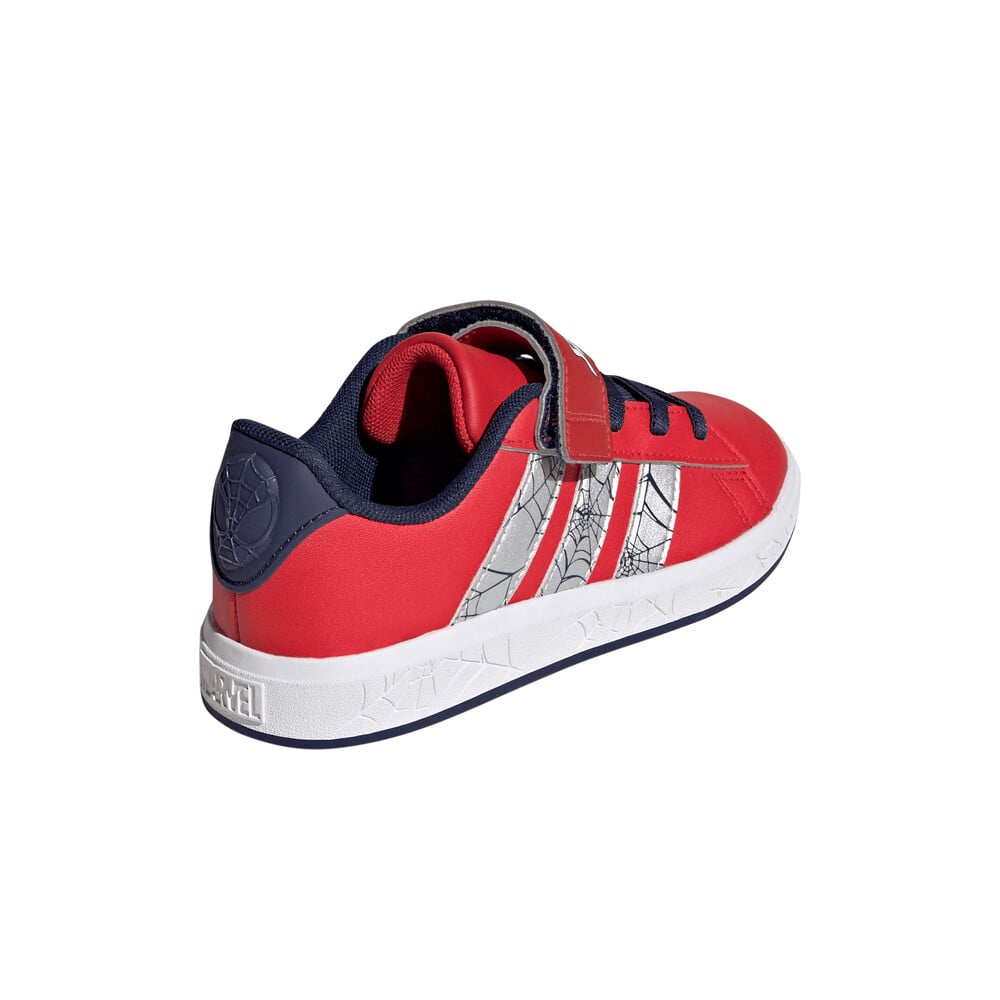 adidas zapatilla moda niño ZAPATILLA MARVEL SPIDERMAN GRAND COURT vista trasera