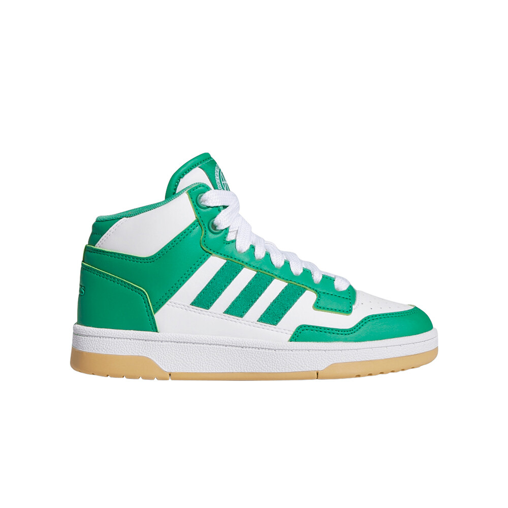 adidas zapatilla moda niño Zapatilla Rapid Court Mid lateral exterior