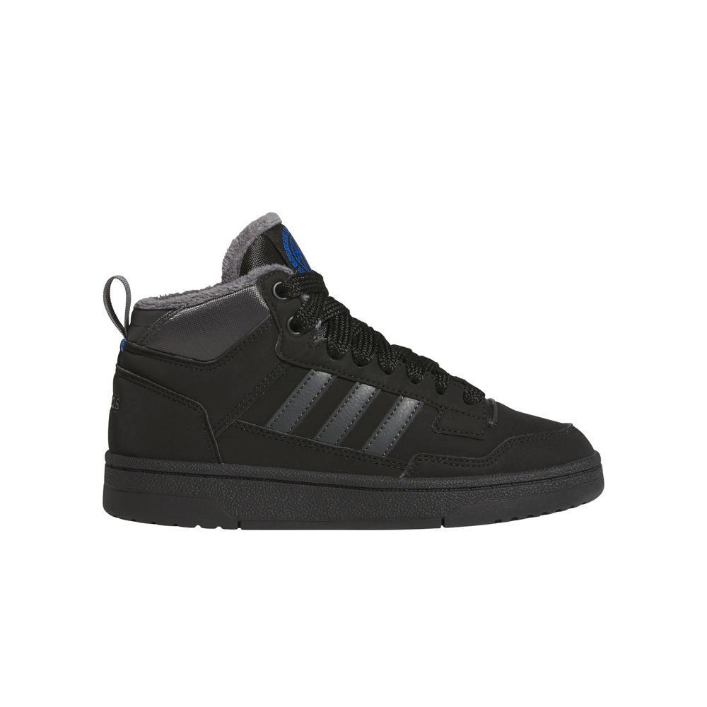 adidas zapatilla moda niño Zapatilla Rapid Court Mid Winterized lateral exterior