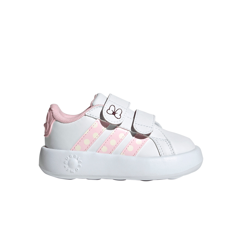 adidas zapatilla multideporte bebe DISNEY MINNIE MOUSE GRAND COURT lateral exterior