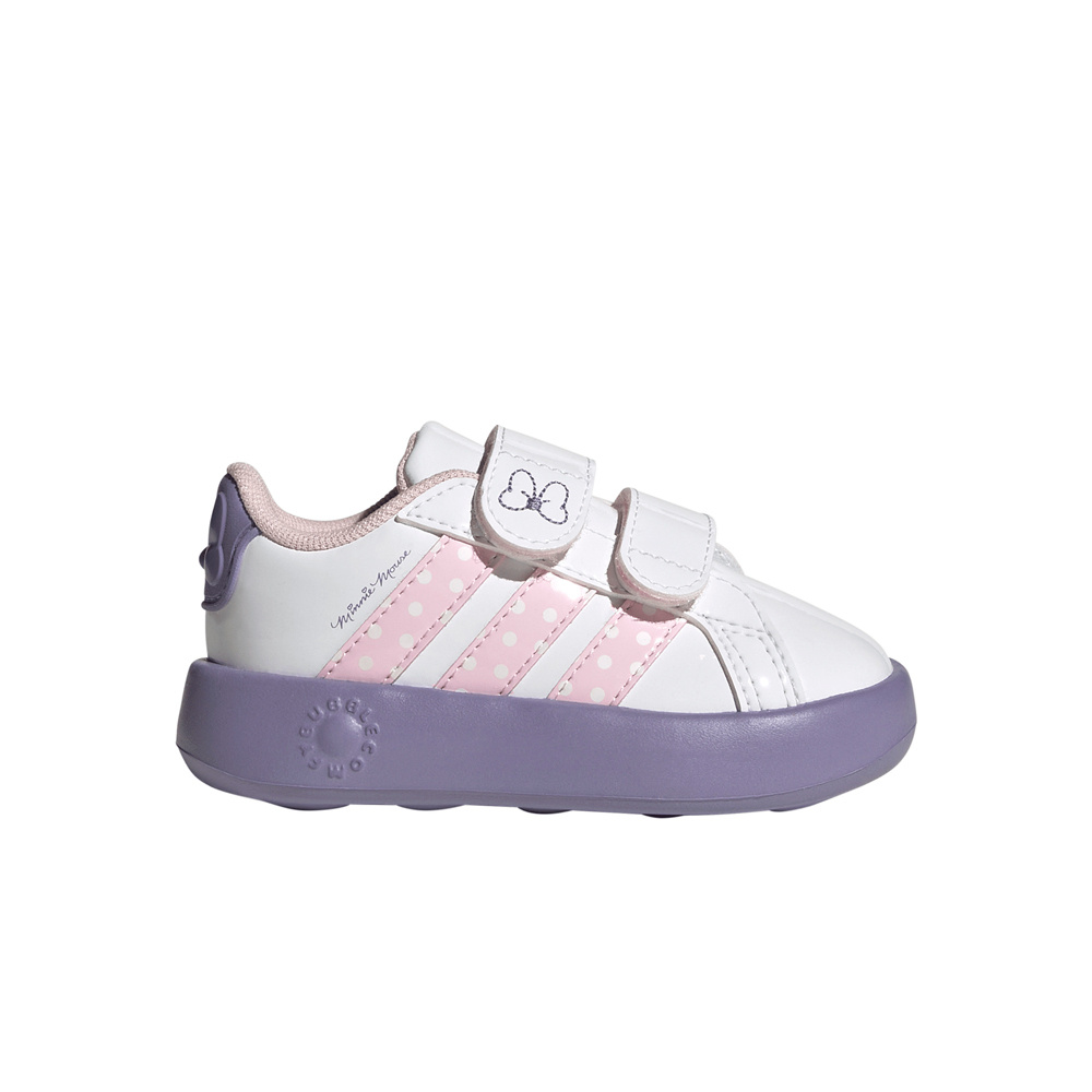 adidas zapatilla multideporte bebe GRAND COURT MINNIE CF I lateral exterior
