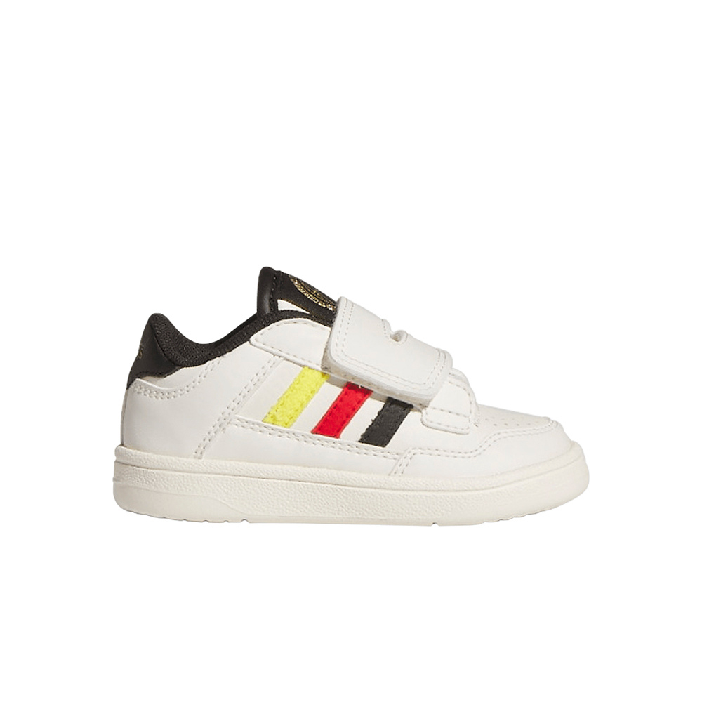 adidas zapatilla multideporte bebe RAPID COURT lateral exterior