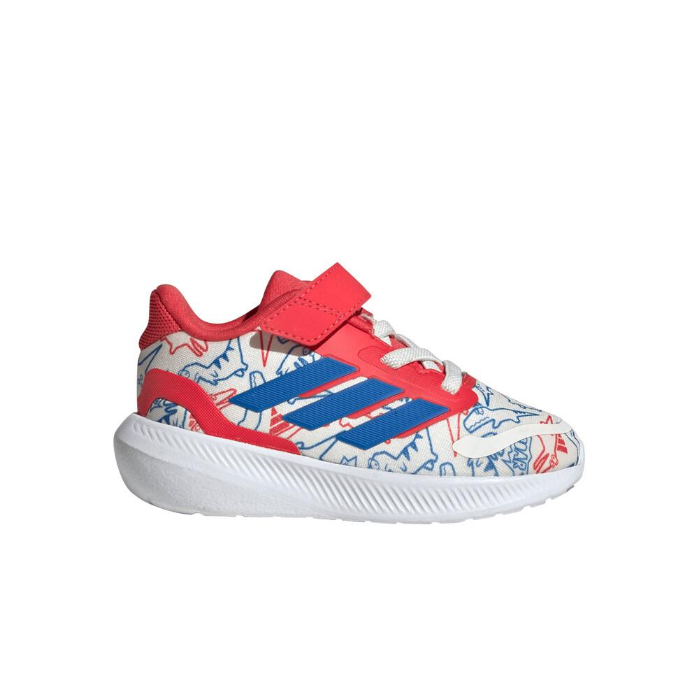 adidas zapatilla multideporte bebe RUNFALCON 5 DINO lateral exterior