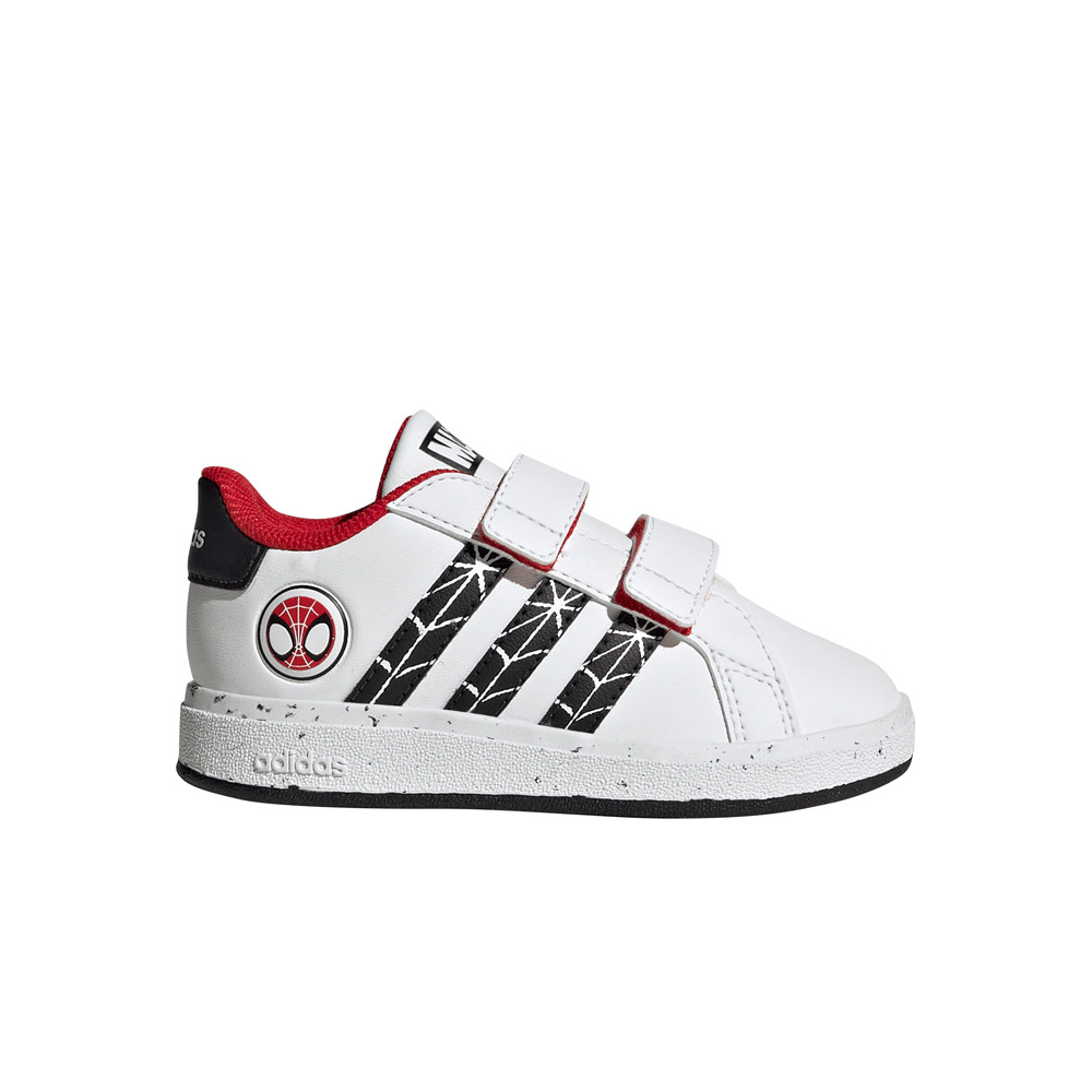 adidas zapatilla multideporte bebe SPIDER-MAN GRAND COURT lateral exterior