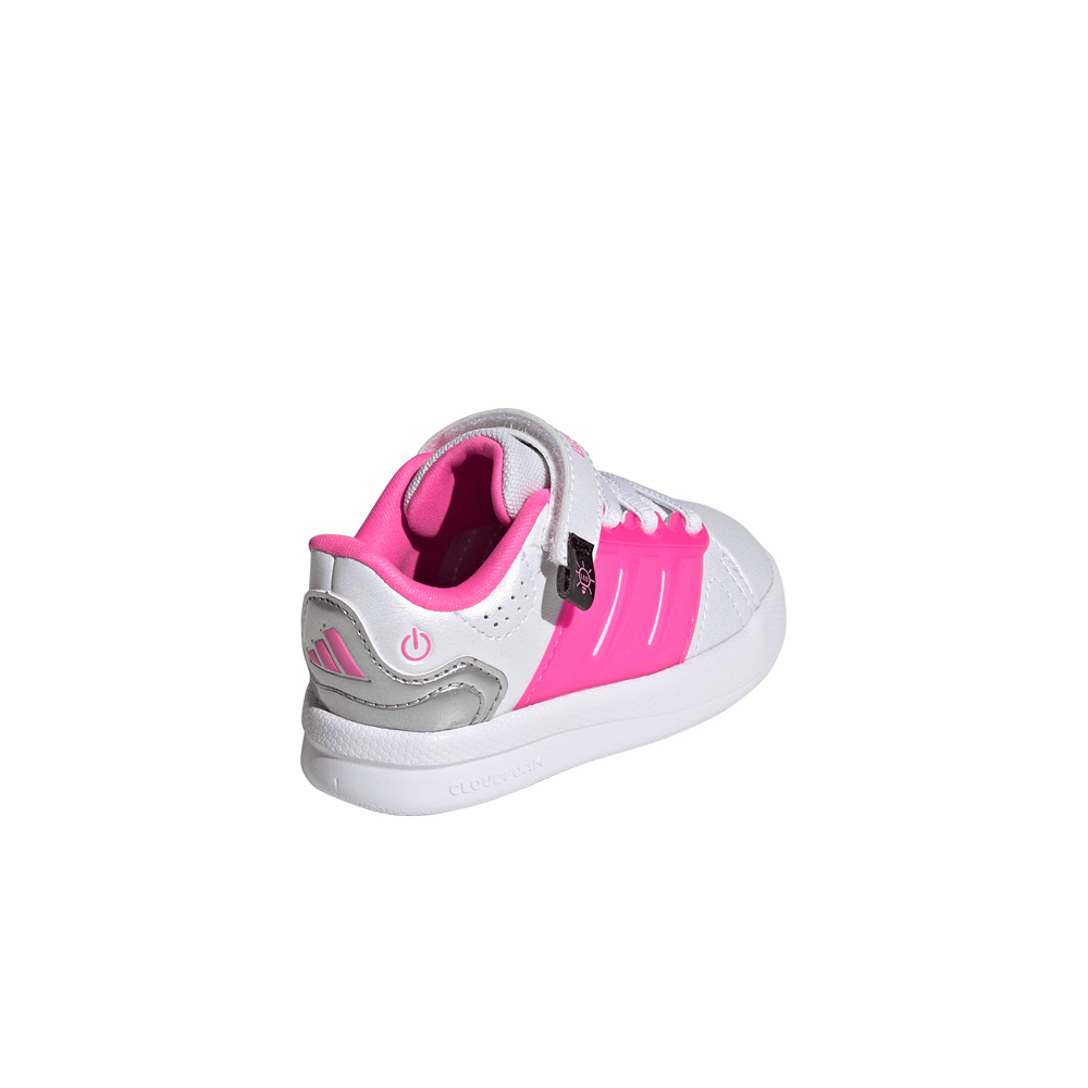 adidas zapatilla multideporte bebe ZAPATILLA COURT LIGHTORAMA vista trasera