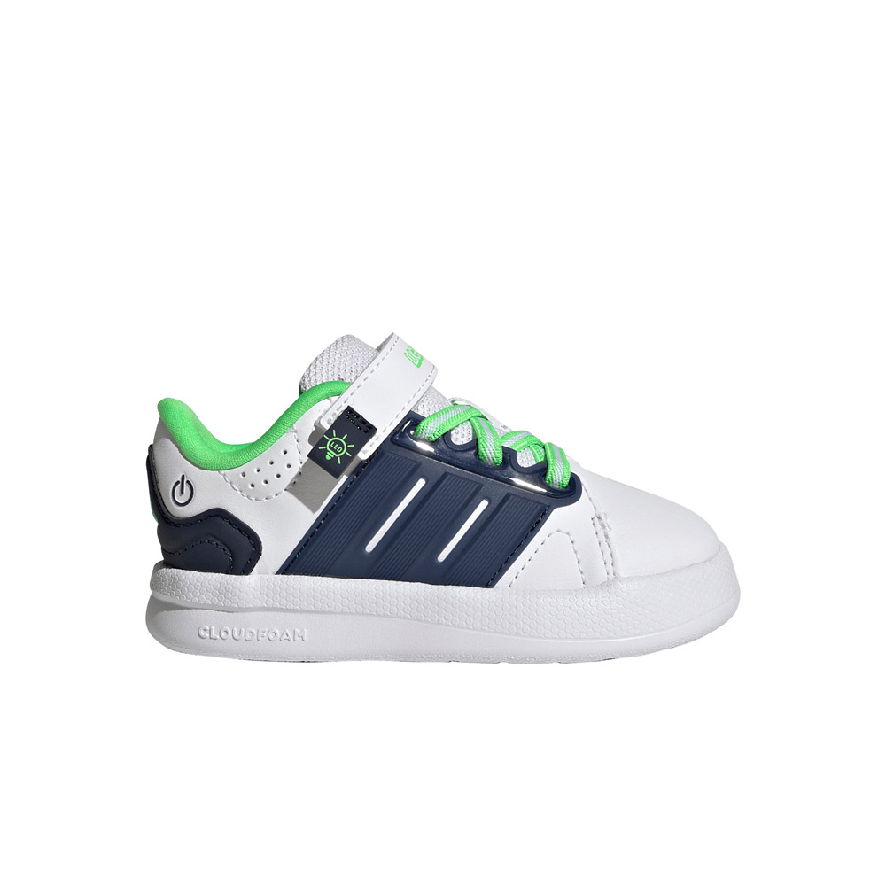 adidas zapatilla multideporte bebe ZAPATILLA DE TENIS LIGHTORAMA lateral exterior