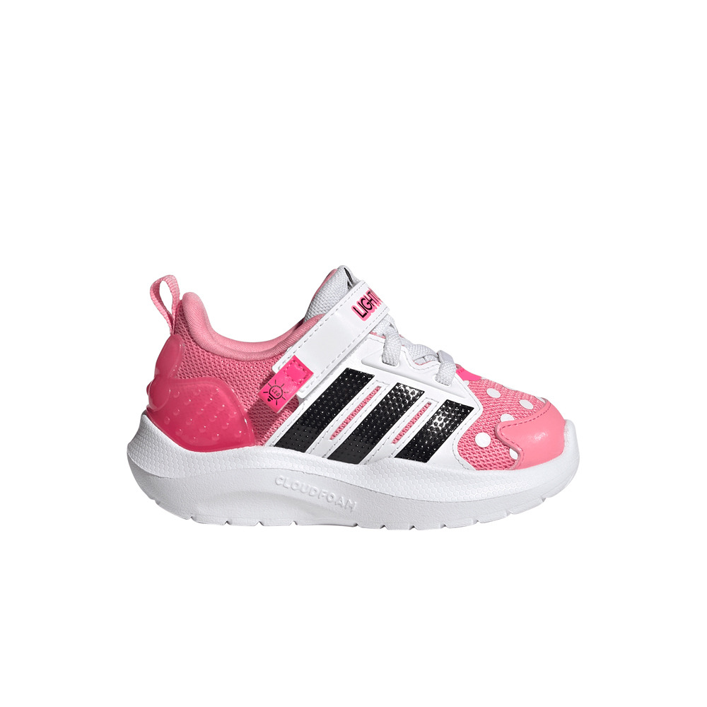 adidas zapatilla multideporte bebe ZAPATILLA DISNEY LIGHTORAMA MINNIE lateral exterior