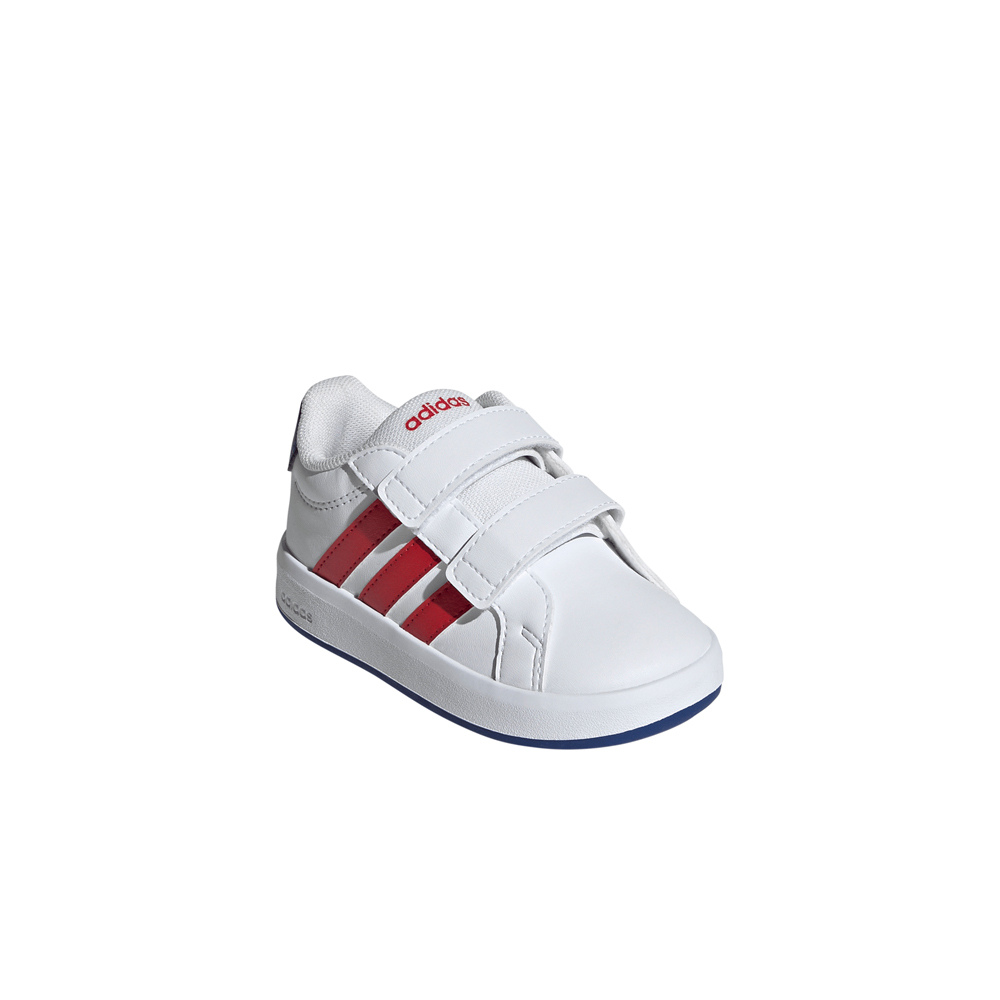 adidas zapatilla multideporte bebe Zapatilla Grand Court 3.0 lateral interior