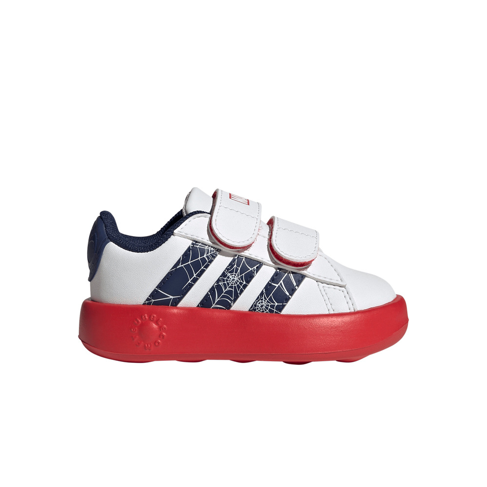 adidas zapatilla multideporte bebe ZAPATILLA TENIS MARVEL GRAND COURTS lateral exterior