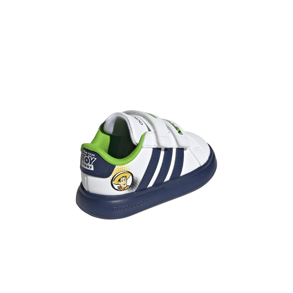 adidas zapatilla multideporte bebe ZAPATILLA TOY STORY GRAND COURT 3.0 vista trasera