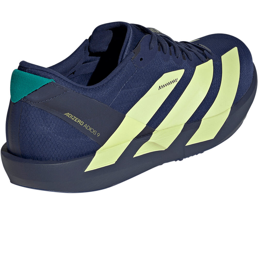 adidas zapatilla running hombre ADIZERO ADIOS 9 vista trasera