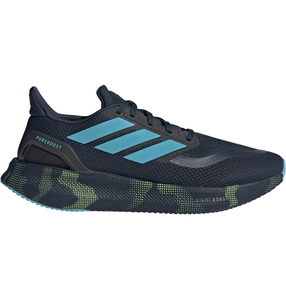 adidas zapatilla running hombre Pureboost 5 Running lateral exterior
