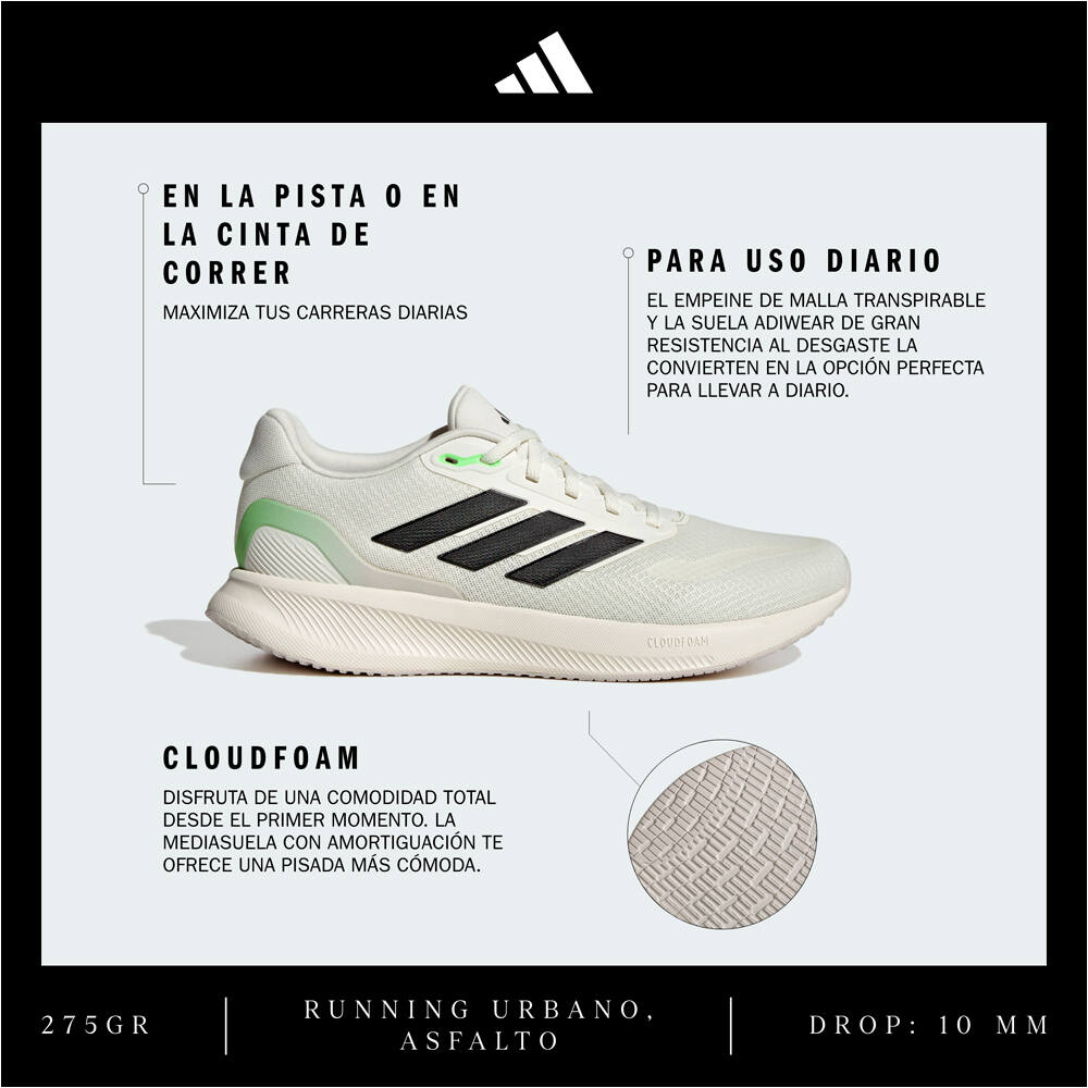 adidas zapatilla running hombre RUNFALCON 5 06