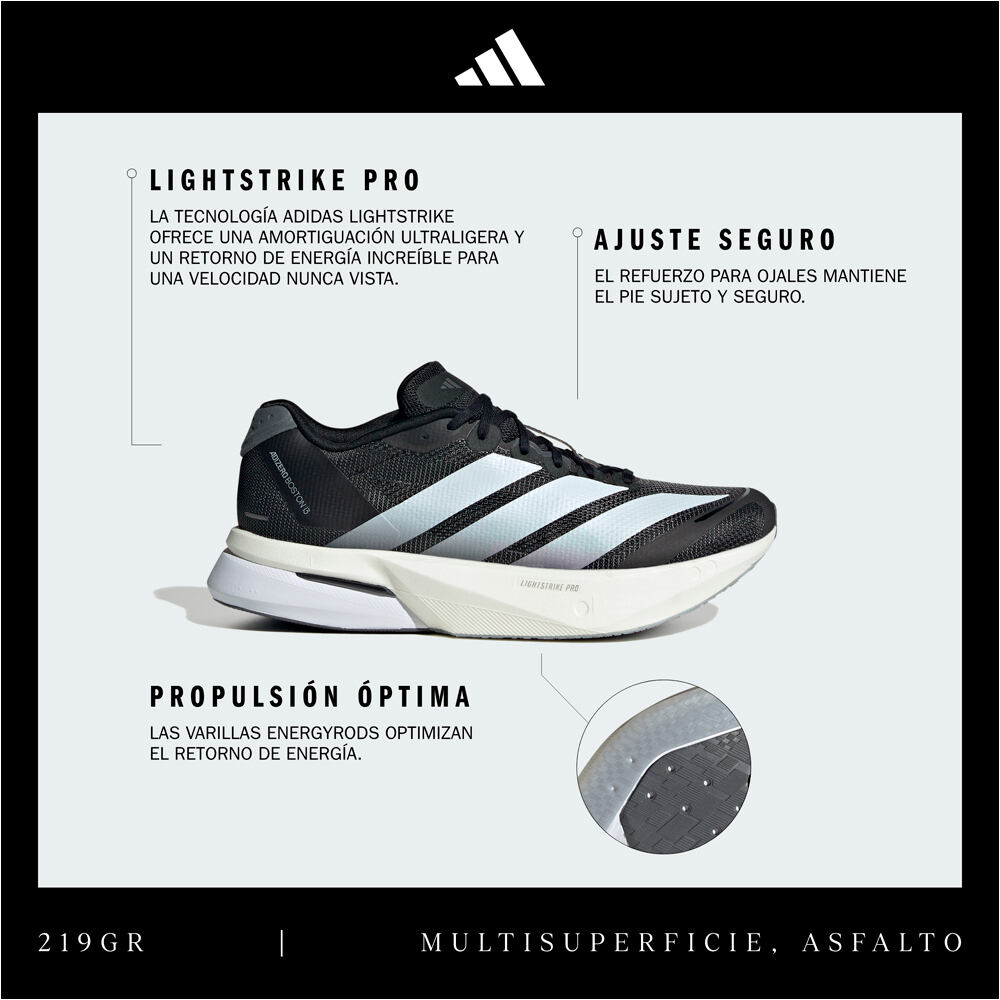 adidas zapatilla running mujer ADIZERO BOSTON 13 W 06