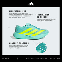 adidas zapatilla running mujer adizero Evo SL W 06