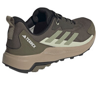 adidas zapatilla trekking hombre TERREX ANYLANDER RAIN.RDY HIKING vista trasera