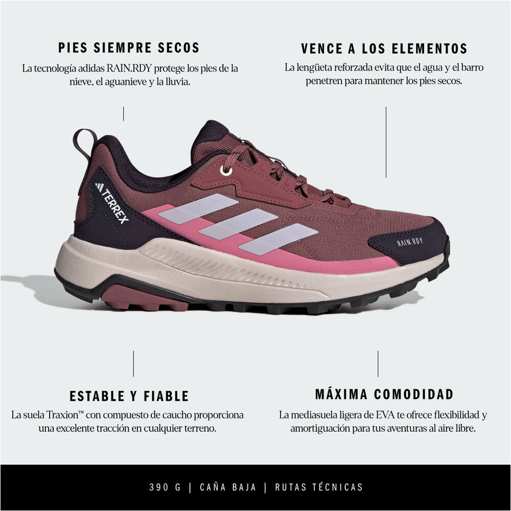 adidas zapatilla trekking mujer TERREX ANYLANDER R.RDY W 06