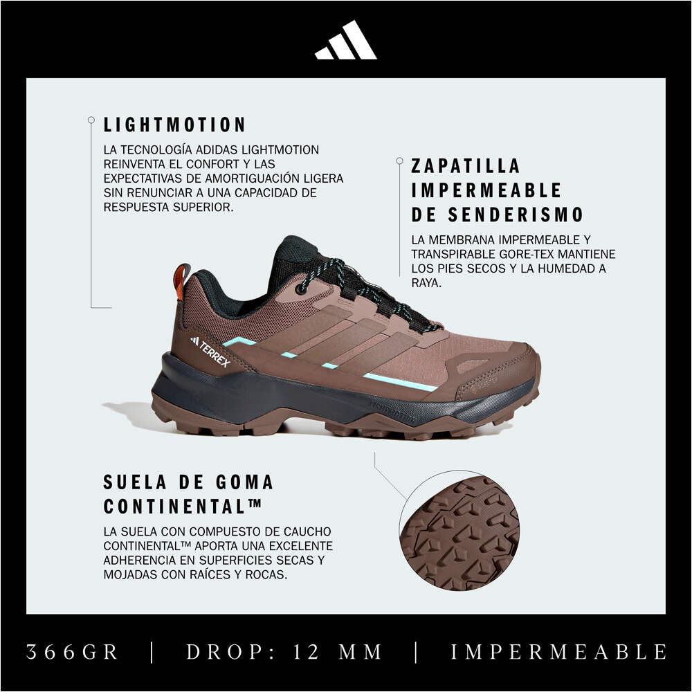 adidas zapatilla trekking mujer TERREX SKYCHASER AX5 GTX W 06