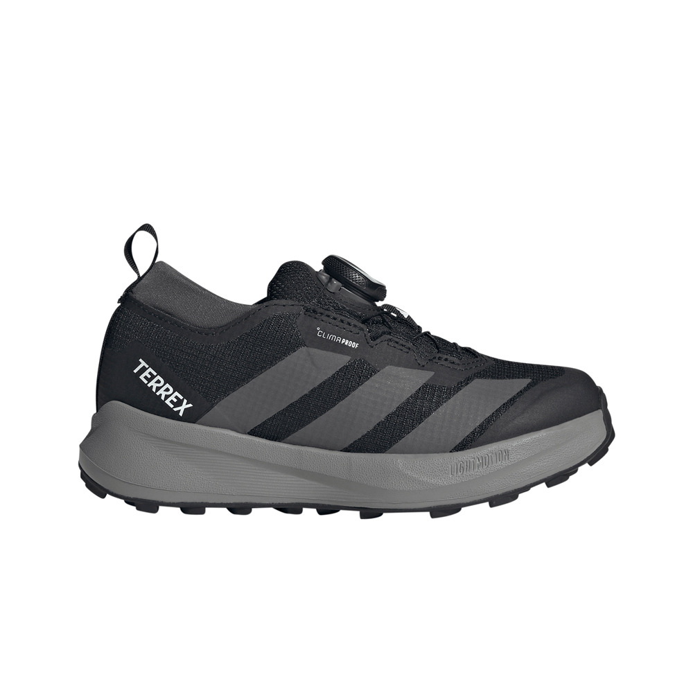 adidas zapatilla trekking niño TERREX AGRAVIC BOA CP K lateral exterior