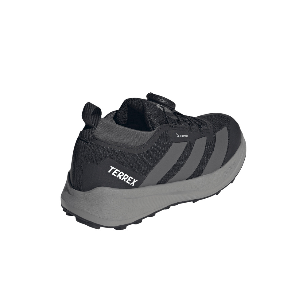 adidas zapatilla trekking niño TERREX AGRAVIC BOA CP K vista trasera