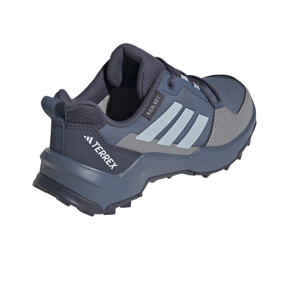 adidas zapatilla trekking niño TERREX AX4R R.RDY K vista trasera