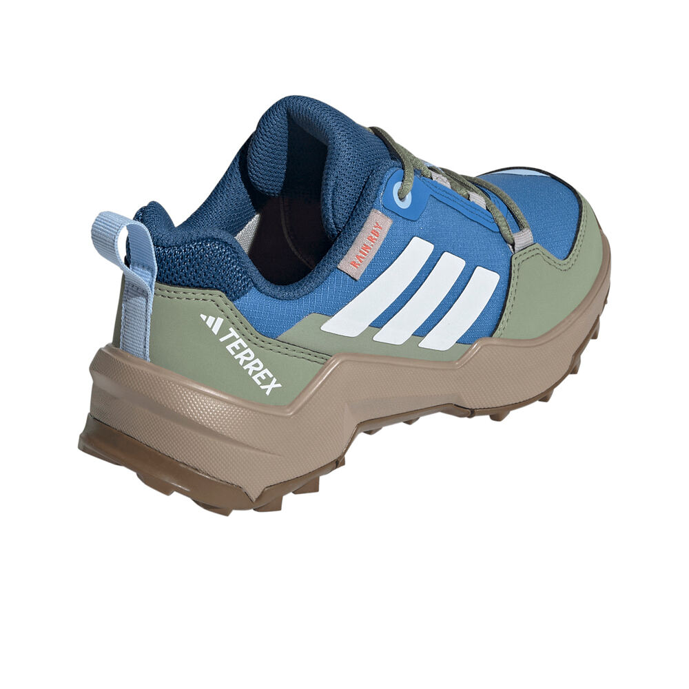 adidas zapatilla trekking niño TERREX AX4R R.RDY K vista trasera